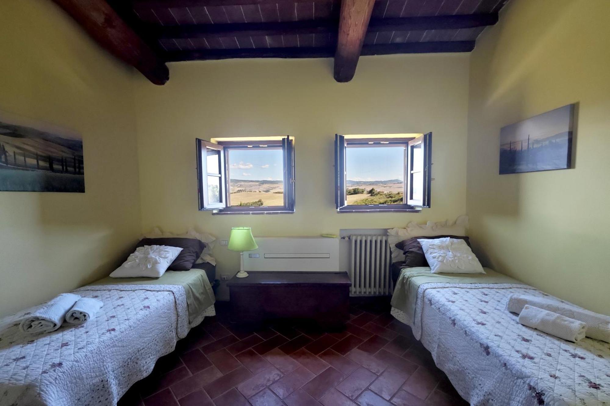 Relax Palazzo Monaci Apartamento Asciano Exterior foto